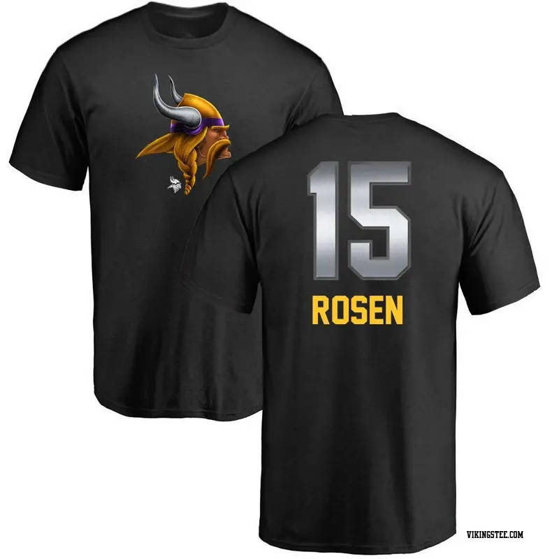 Esezi Otomewo Minnesota Vikings Youth Black Name & Number Logo T-Shirt 